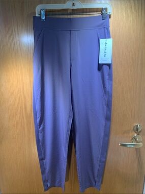 Athleta Brooklyn Ankle Pant- Purple-Size 4